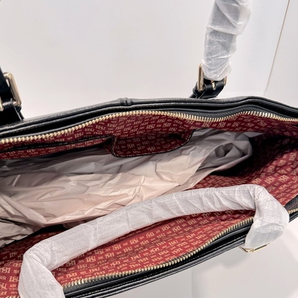 Badgley Mischa Julia Tote Weekender Rustic vegan leather crossbody XL Travel BAG - Picture 10 of 12